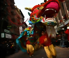 Chinatown New Year Dragon